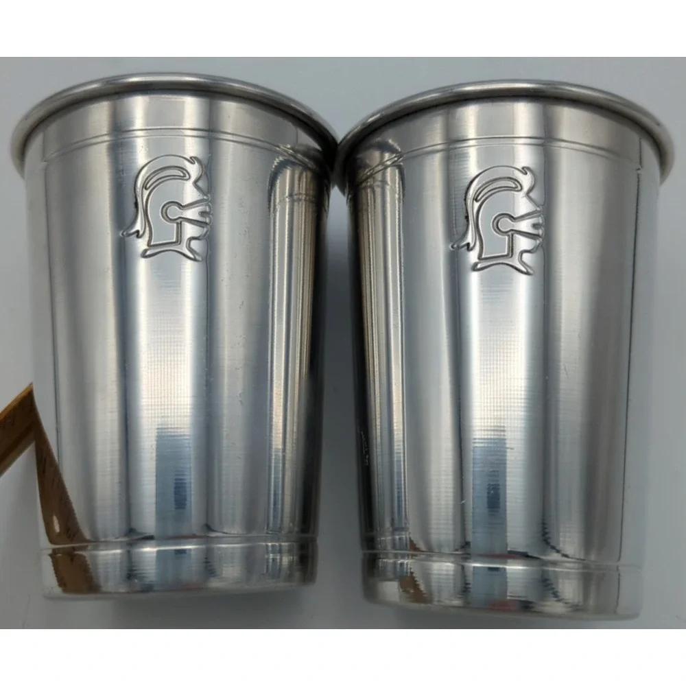 Ever-Wear‎ TRAV-L-BAR 2 Aluminum Cups/Tumblers/Glasses Knight Orig Replacement